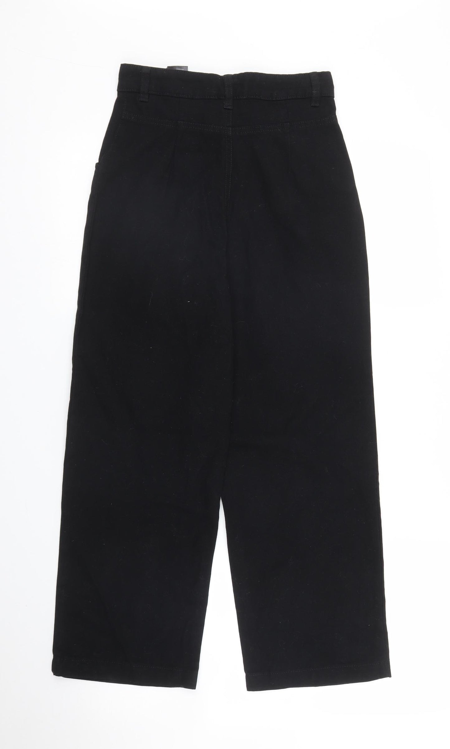 Monkl Womens Black   Trousers  Size 24 in L25 in