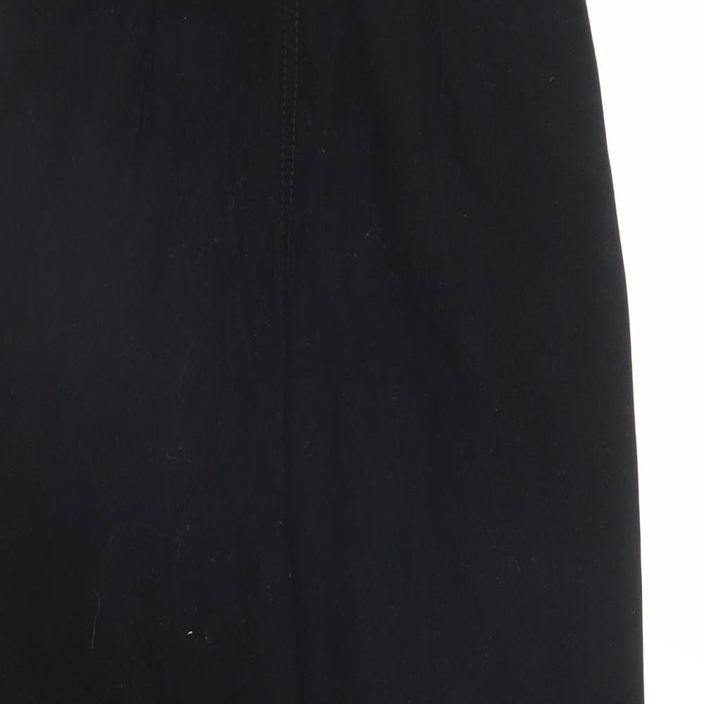 Monkl Womens Black   Trousers  Size 24 in L25 in
