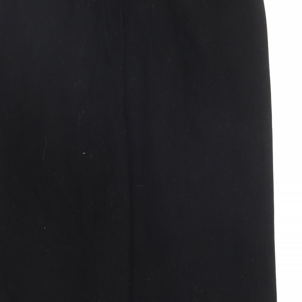 Monkl Womens Black   Trousers  Size 24 in L25 in