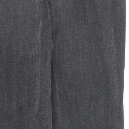 PRETTYLITTLETHING Womens Black  Denim Skinny Jeans Size 10 L27 in