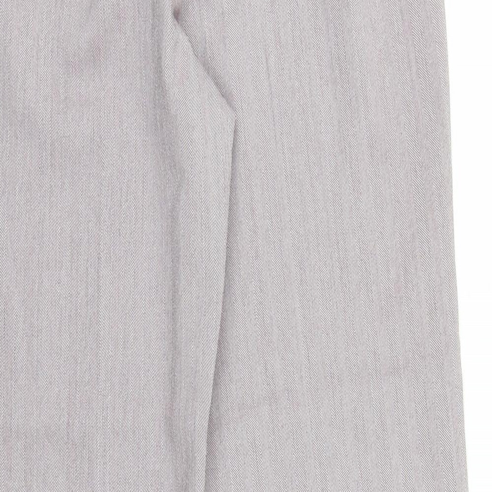 Berkertex Womens Purple   Trousers  Size 10 L29 in