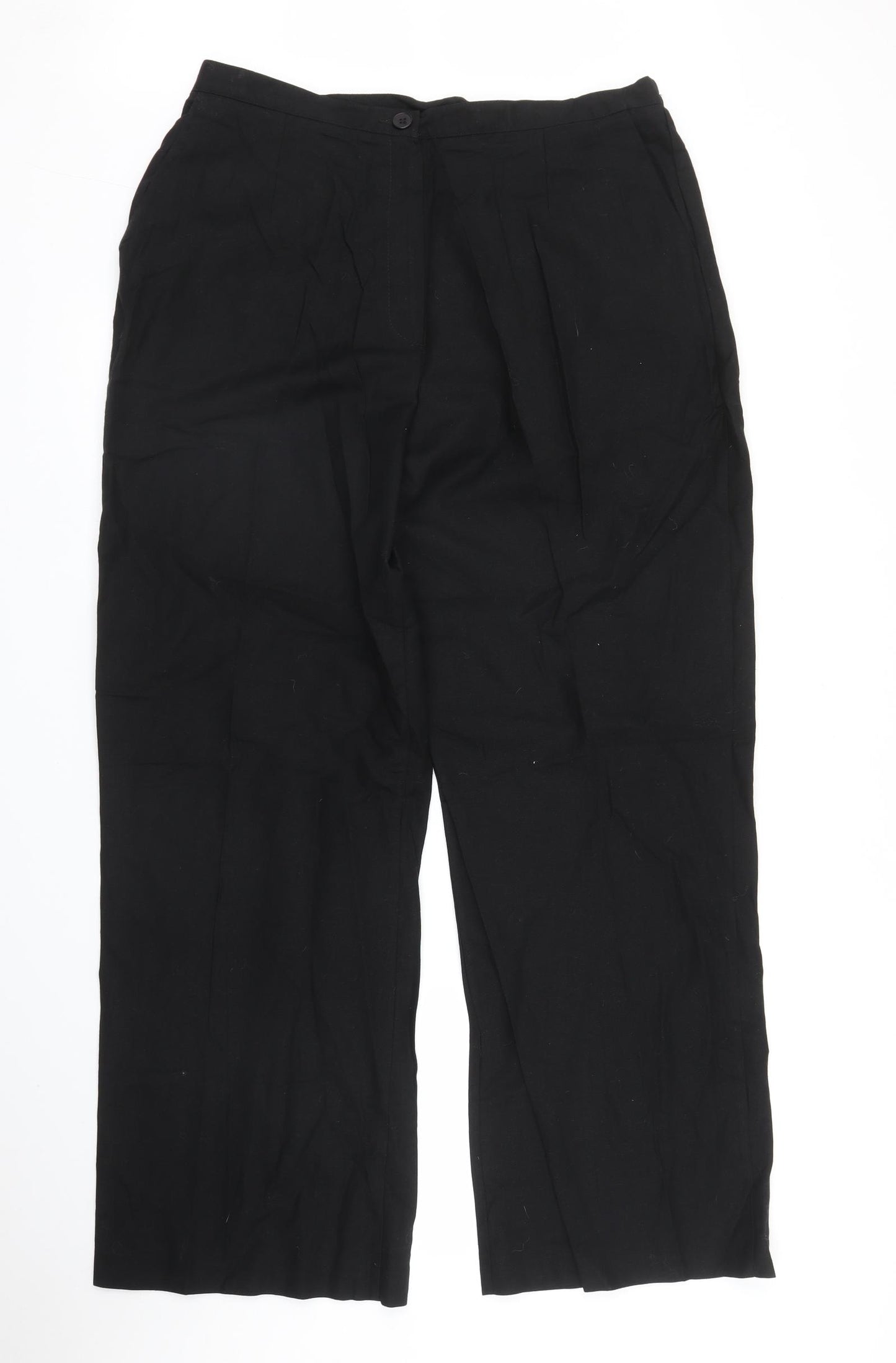 ELVI Womens Black   Trousers  Size 20 L29 in