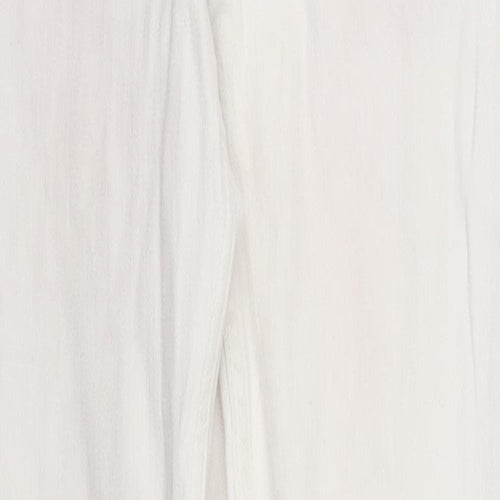 NEXT Womens White  Denim Skinny Jeans Size 8 L27 in