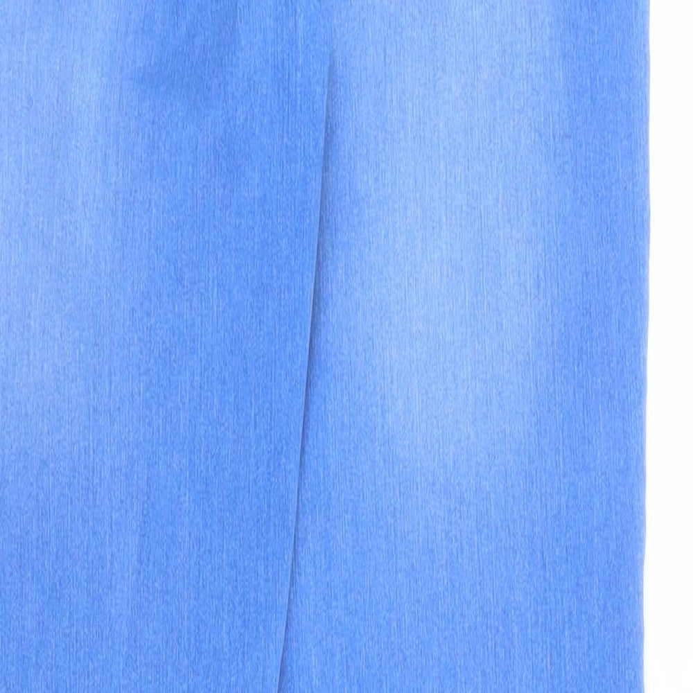 New Look Womens Blue  Denim Jegging Jeans Size 10 L29 in
