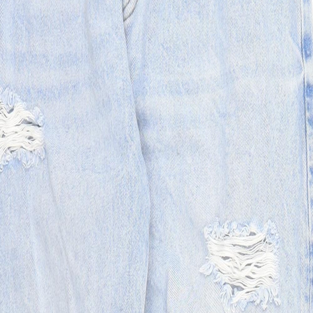 Primark Womens Blue  Denim Mom Jeans Size 12 L27 in