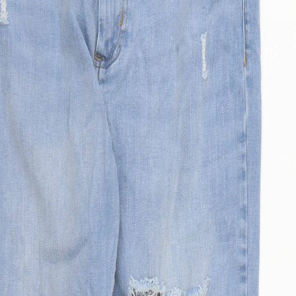 Primark Womens Blue  Denim Skinny Jeans Size 12 L26 in