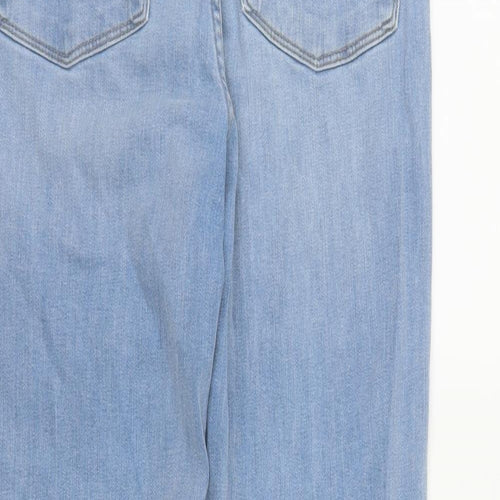 Primark Womens Blue  Denim Skinny Jeans Size 12 L26 in