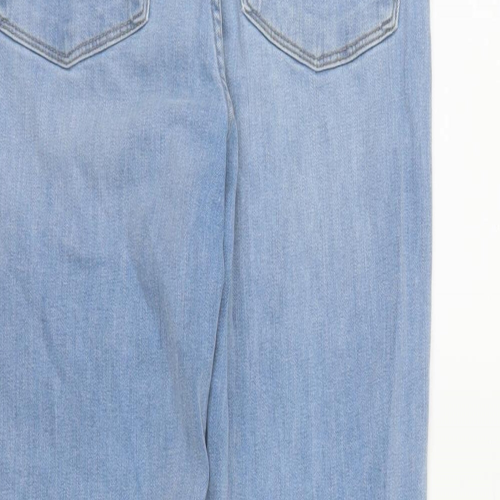 Primark Womens Blue  Denim Skinny Jeans Size 12 L26 in