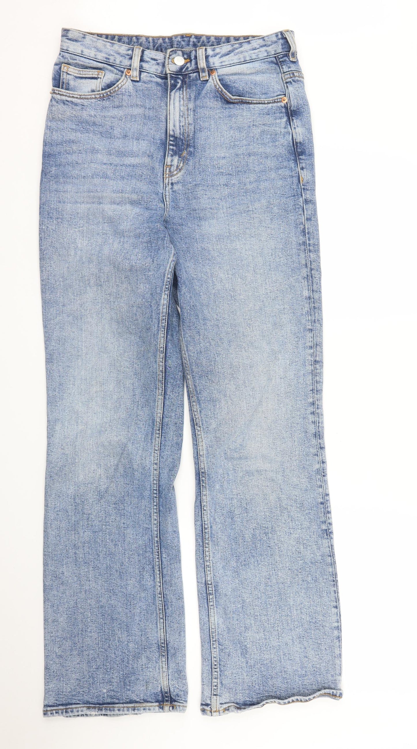Monkl Womens Blue  Denim Bootcut Jeans Size 30 in L31 in