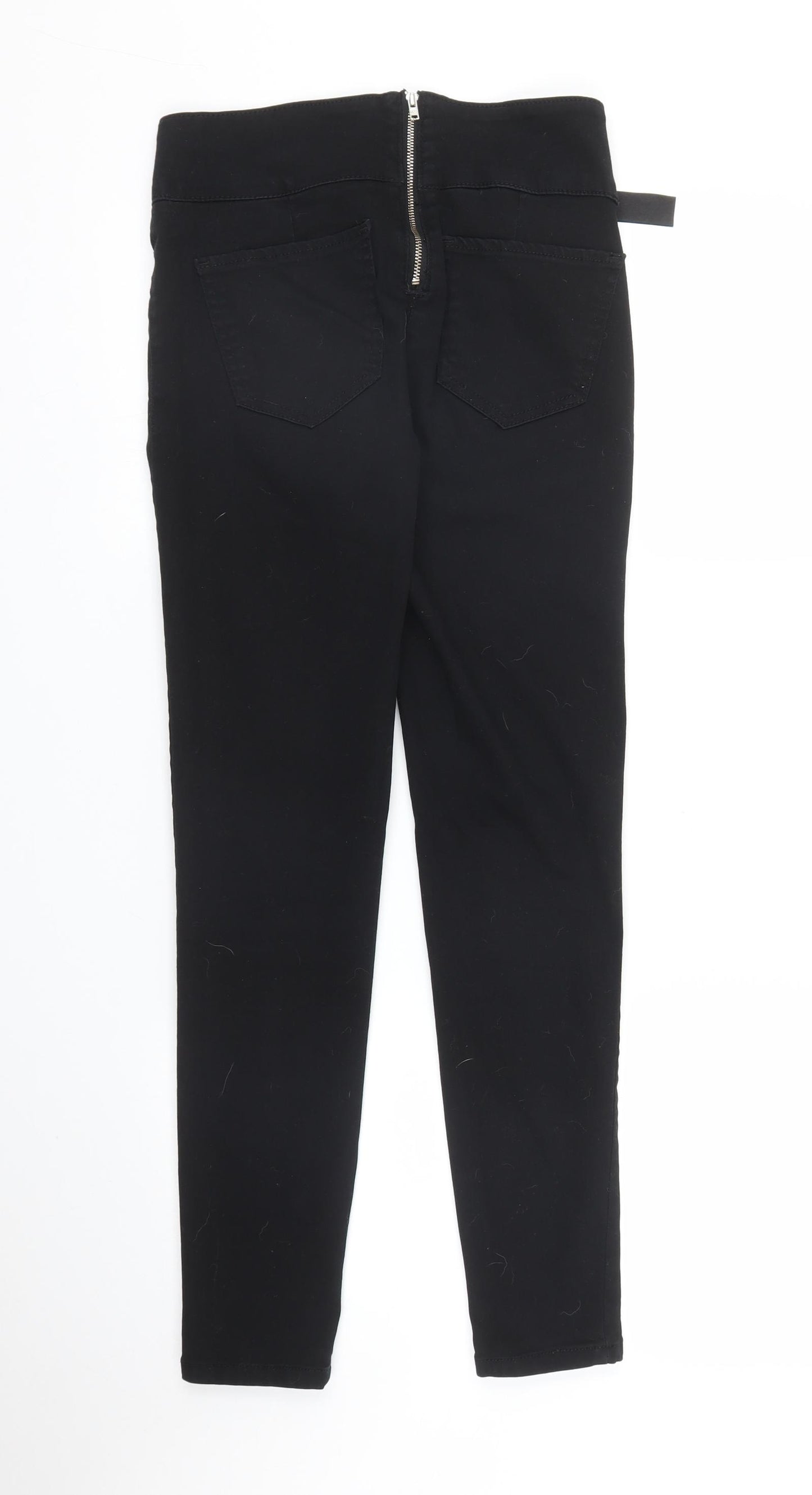 Very Womens Black   Carrot Trousers Size 8 L25 in