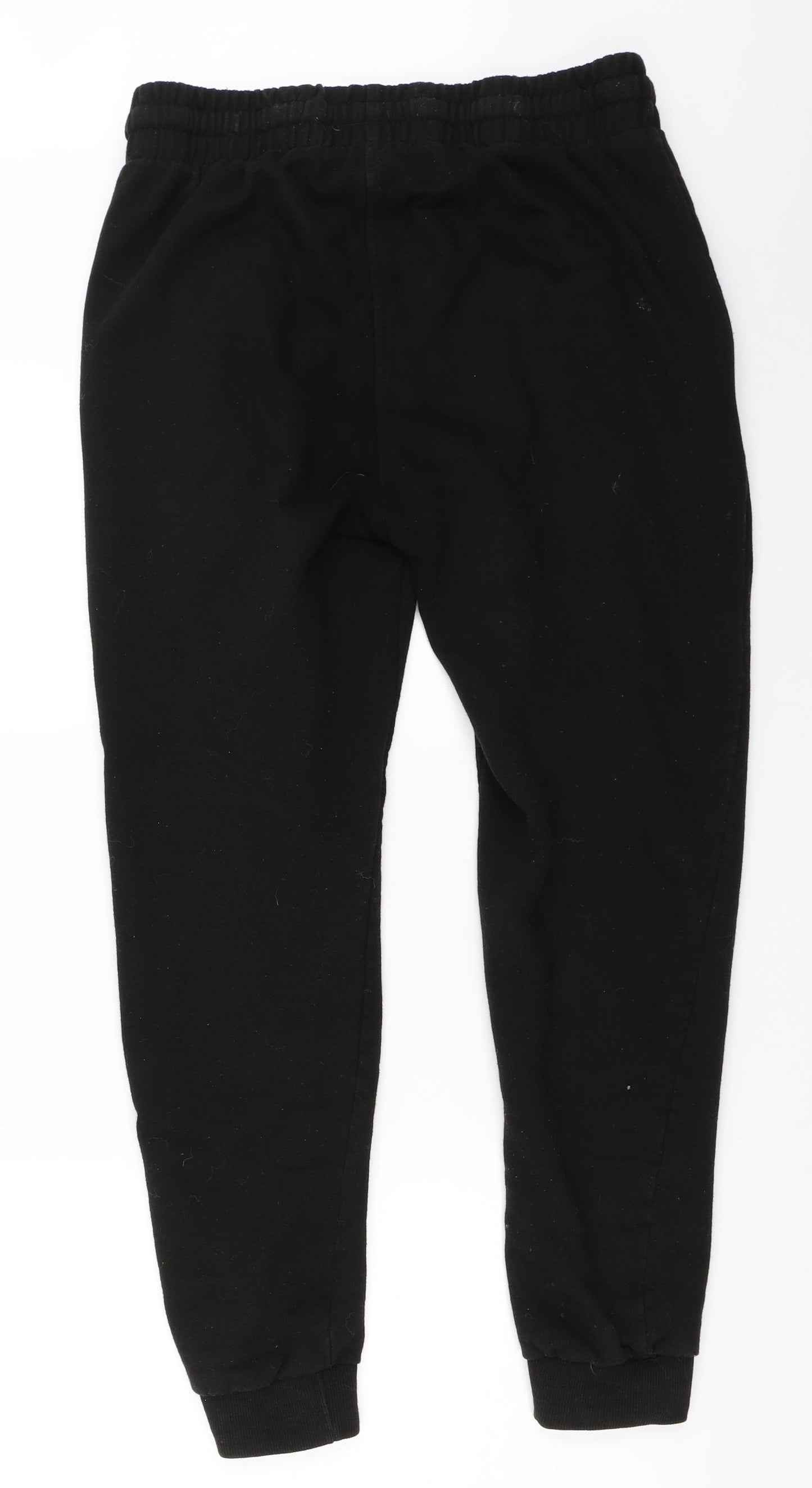 304 Clothing Mens Black   Jogger Trousers Size L L28 in