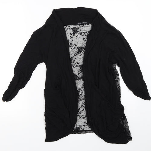 Nella Fantasia Womens Black   Cardigan Jumper Size L