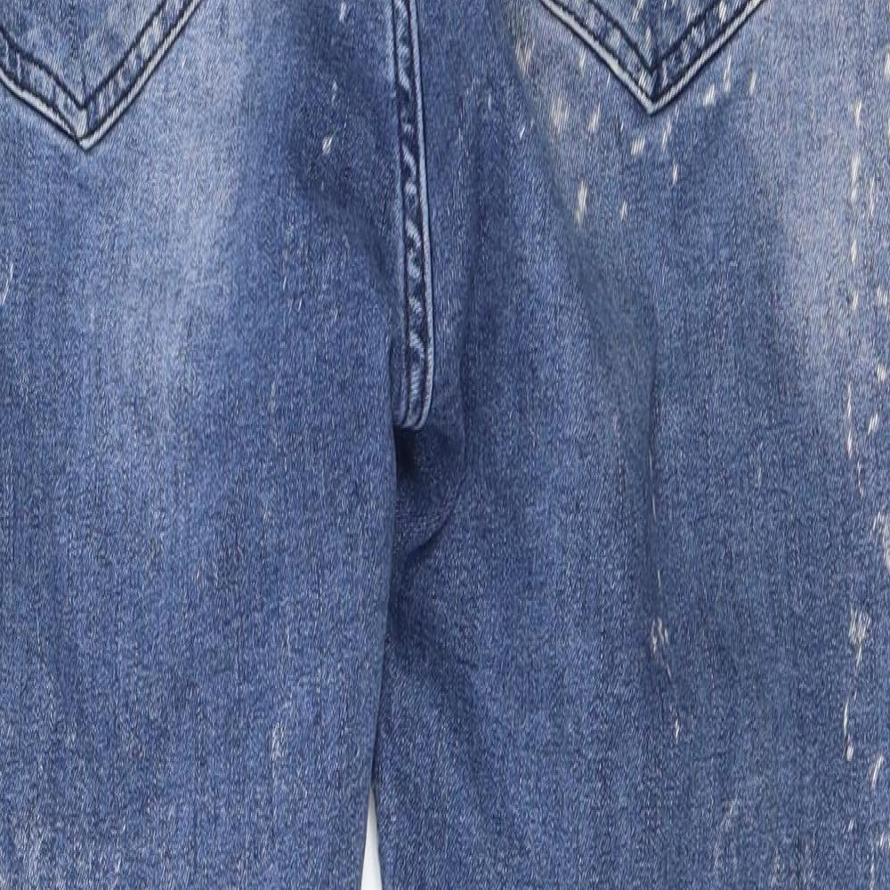 SikSilk Mens Blue   Skinny Jeans Size XL L30 in