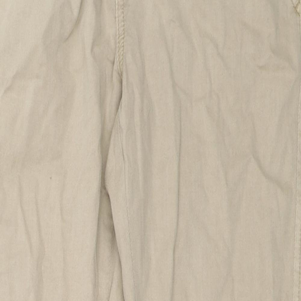 Vera Moda Womens Beige   Chino Trousers Size 30 in L28 in