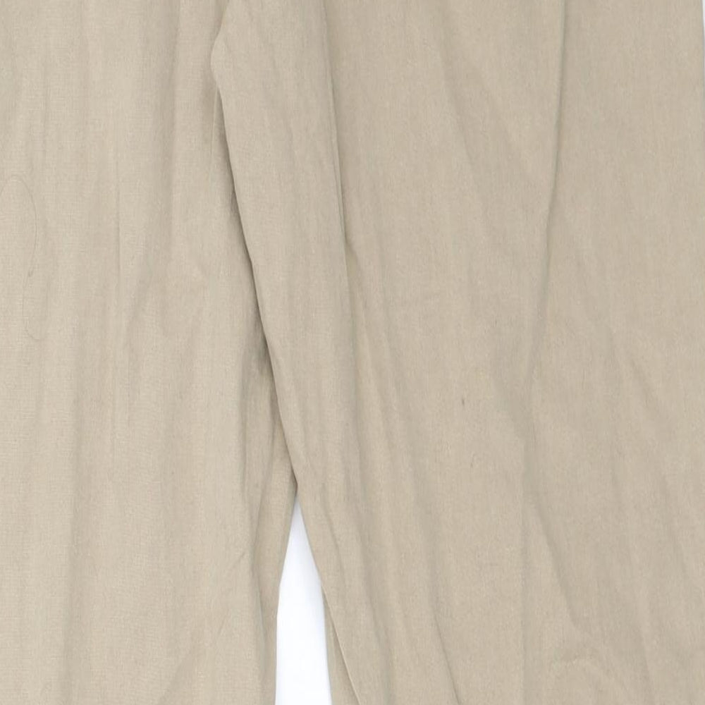 Vera Moda Womens Beige   Chino Trousers Size 30 in L28 in