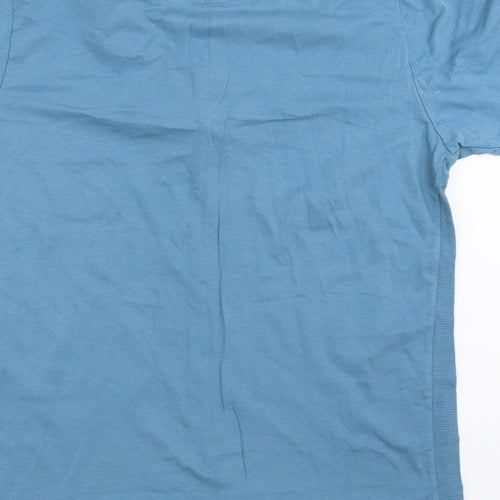Easy Mens Blue    Polo Size M