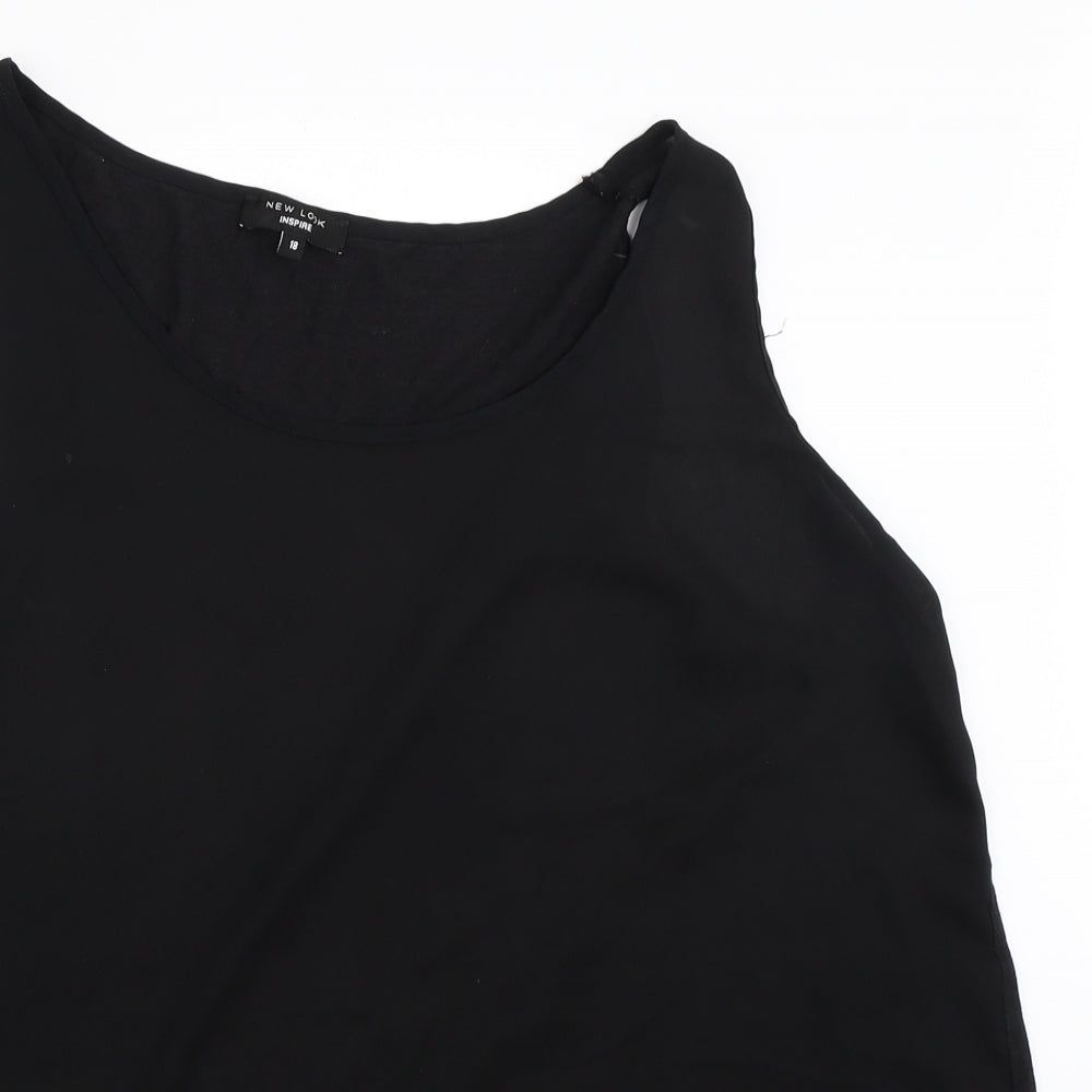 New Look Womens Black   Basic Blouse Size 18