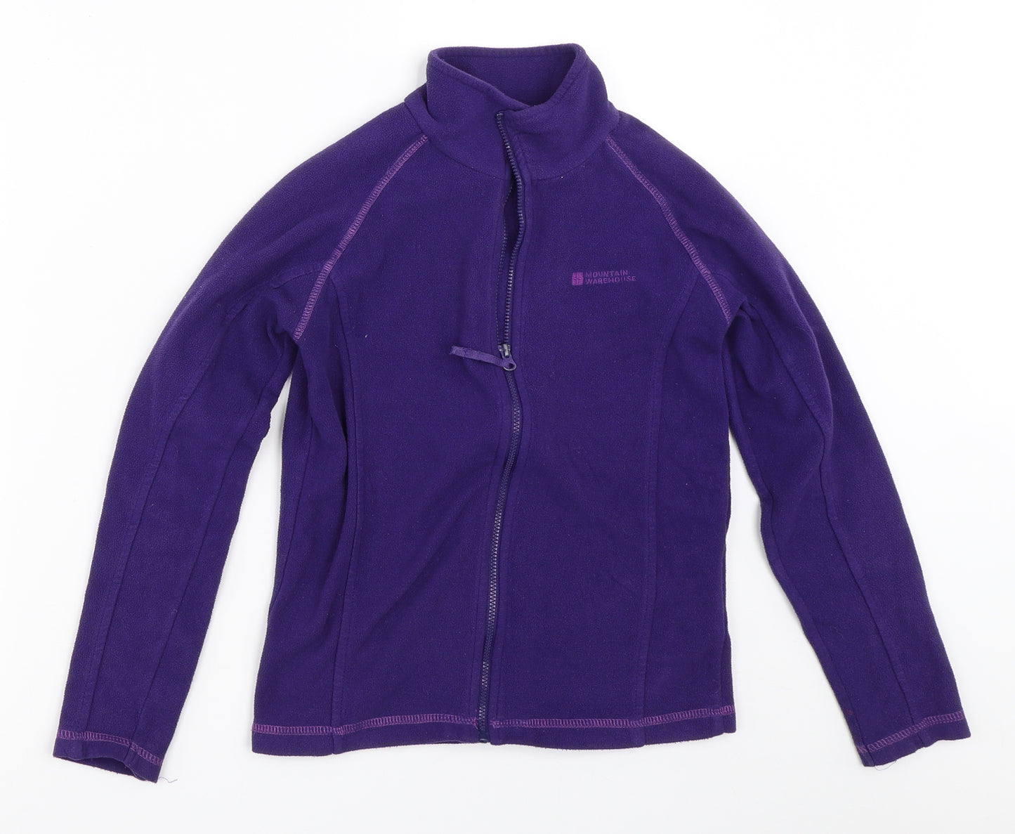 Mountain Warehouse Girls Purple  Fleece Jacket  Size 7-8 Years