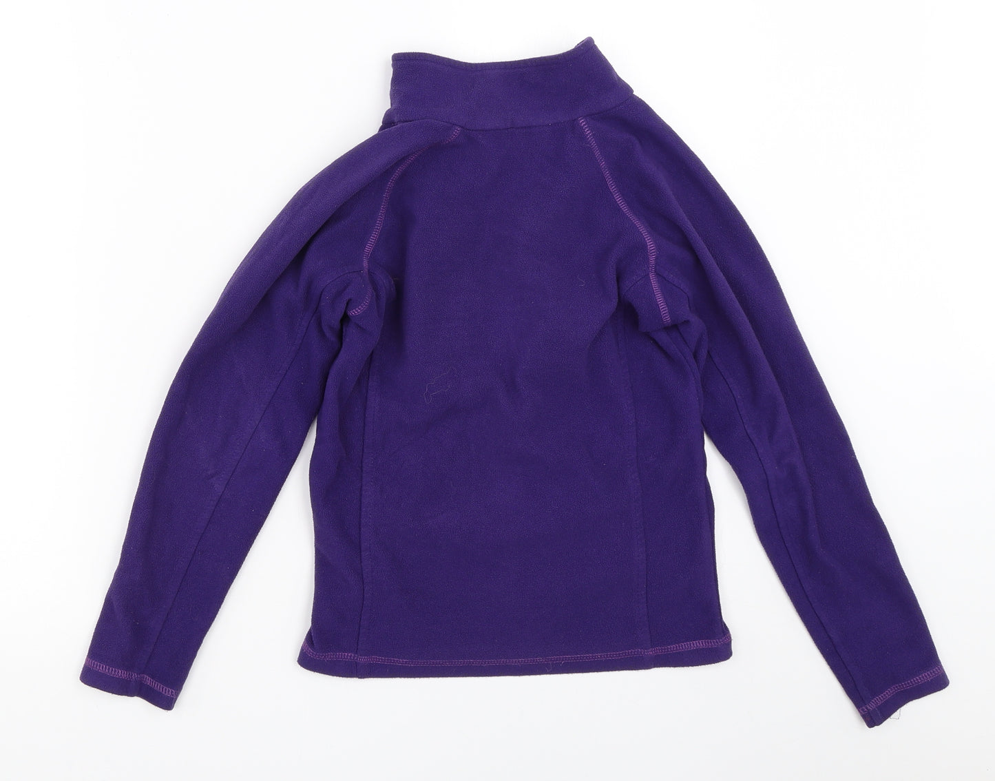Mountain Warehouse Girls Purple  Fleece Jacket  Size 7-8 Years