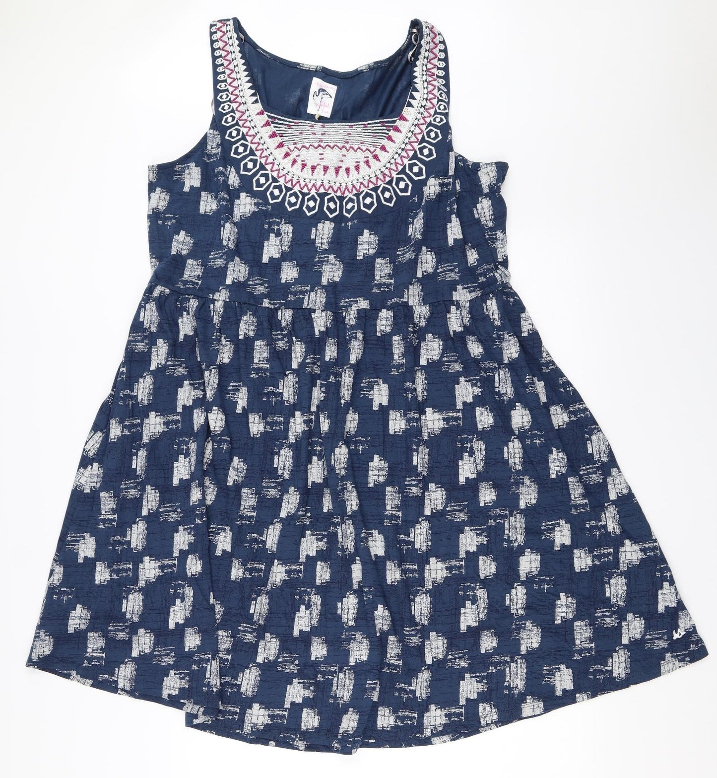 Mantaray Womens Blue   Fit & Flare  Size 20