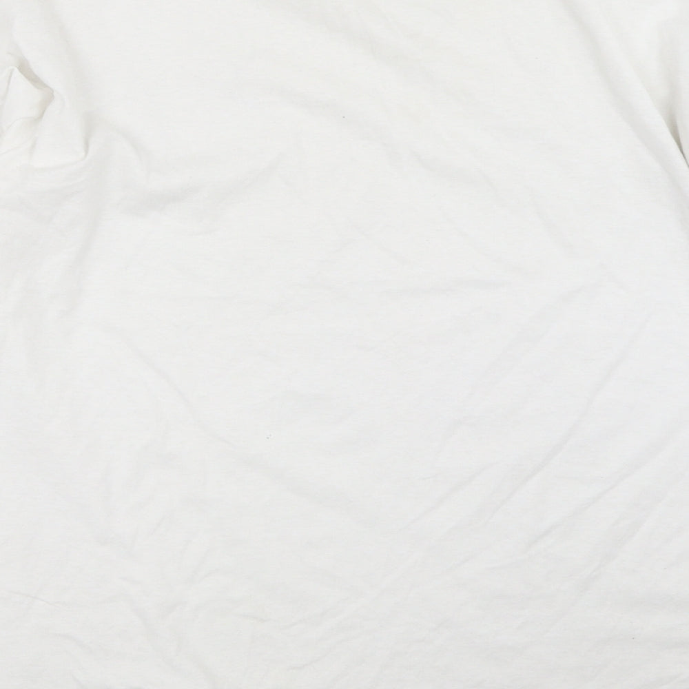 Fruit of the Loom Mens White    T-Shirt Size L