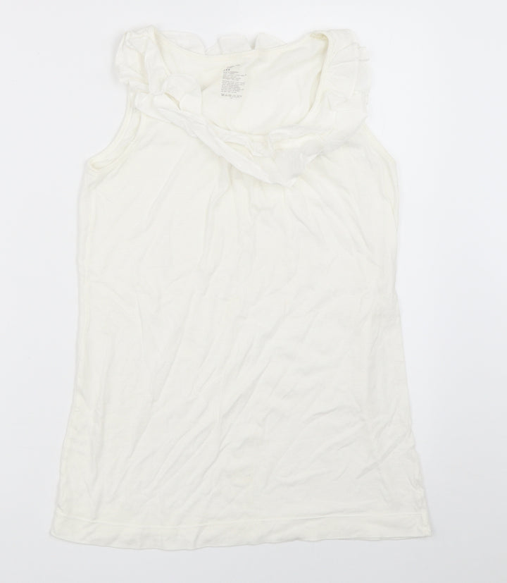 Gap Womens White   Basic Tank Size XS