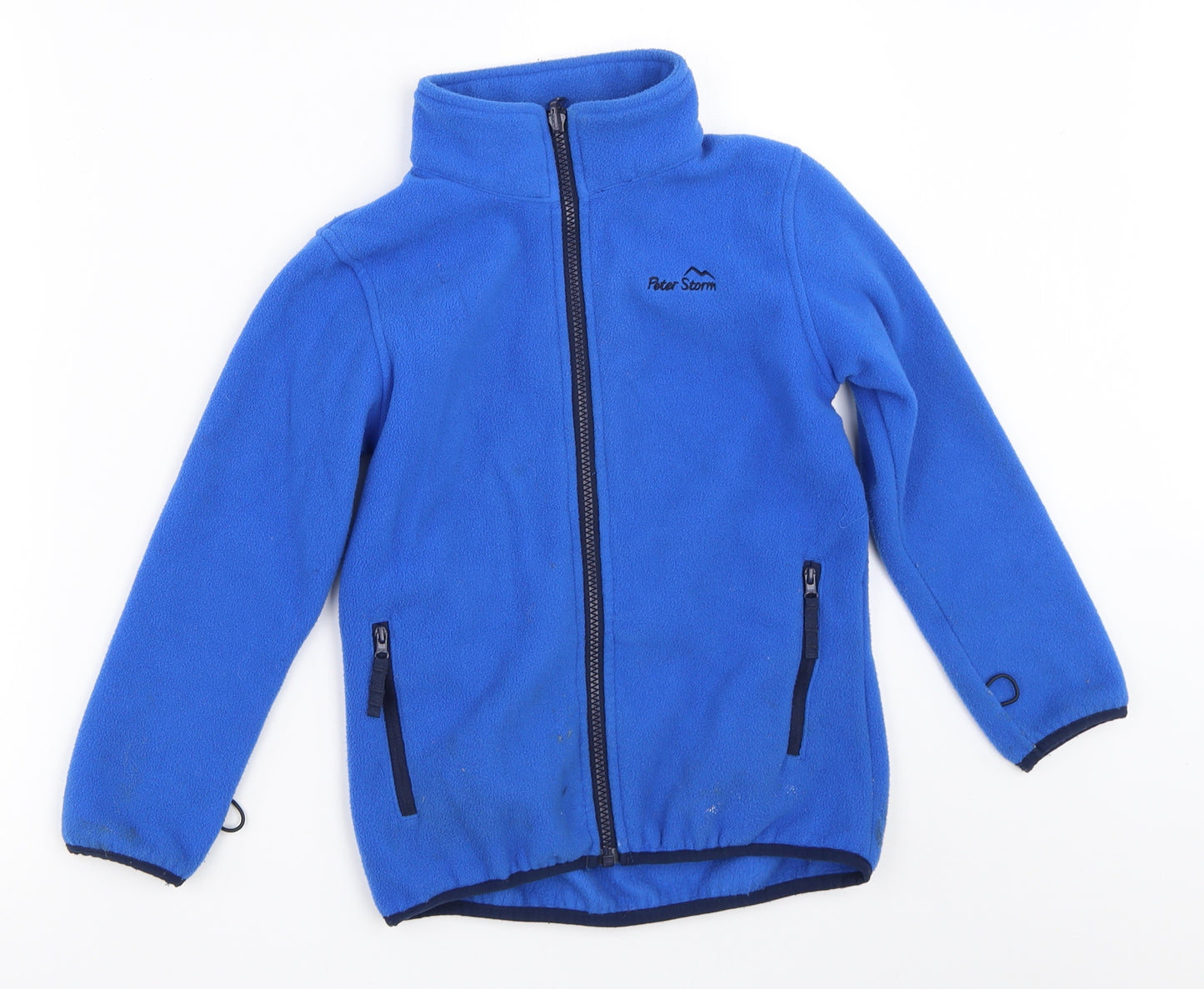 Peter Storm Boys Blue  Fleece Jacket  Size 7-8 Years