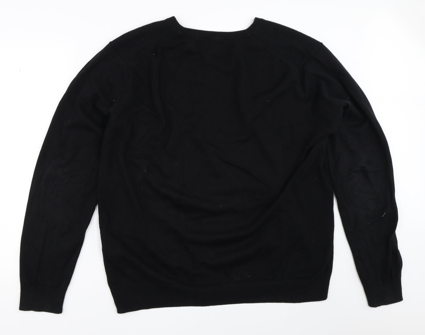 GANT Mens Black   Pullover Jumper Size 2XL