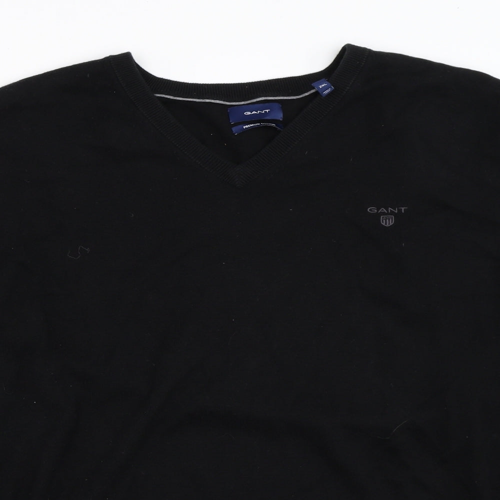 GANT Mens Black   Pullover Jumper Size 2XL
