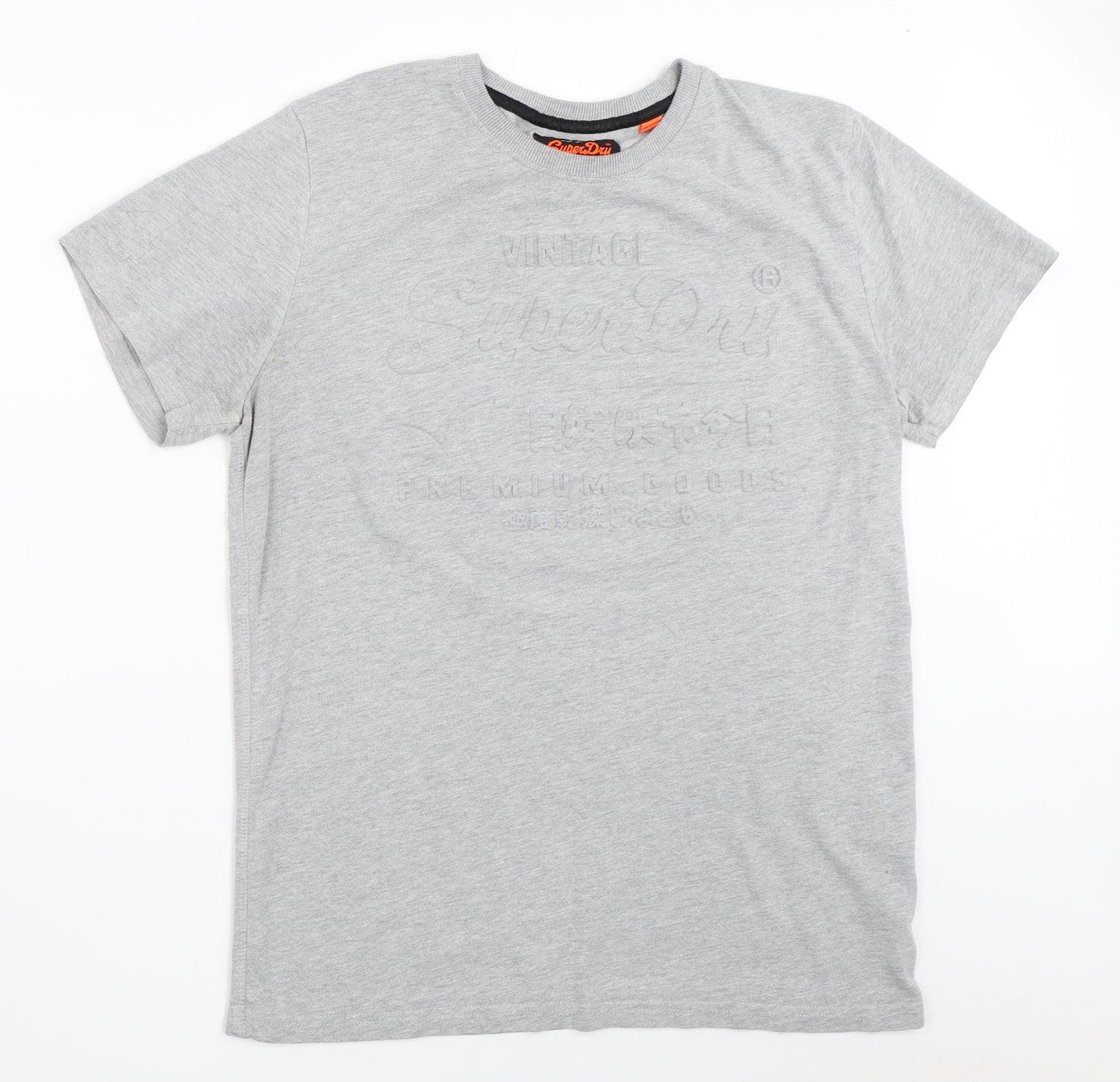 Superdry Mens Grey    T-Shirt Size XL