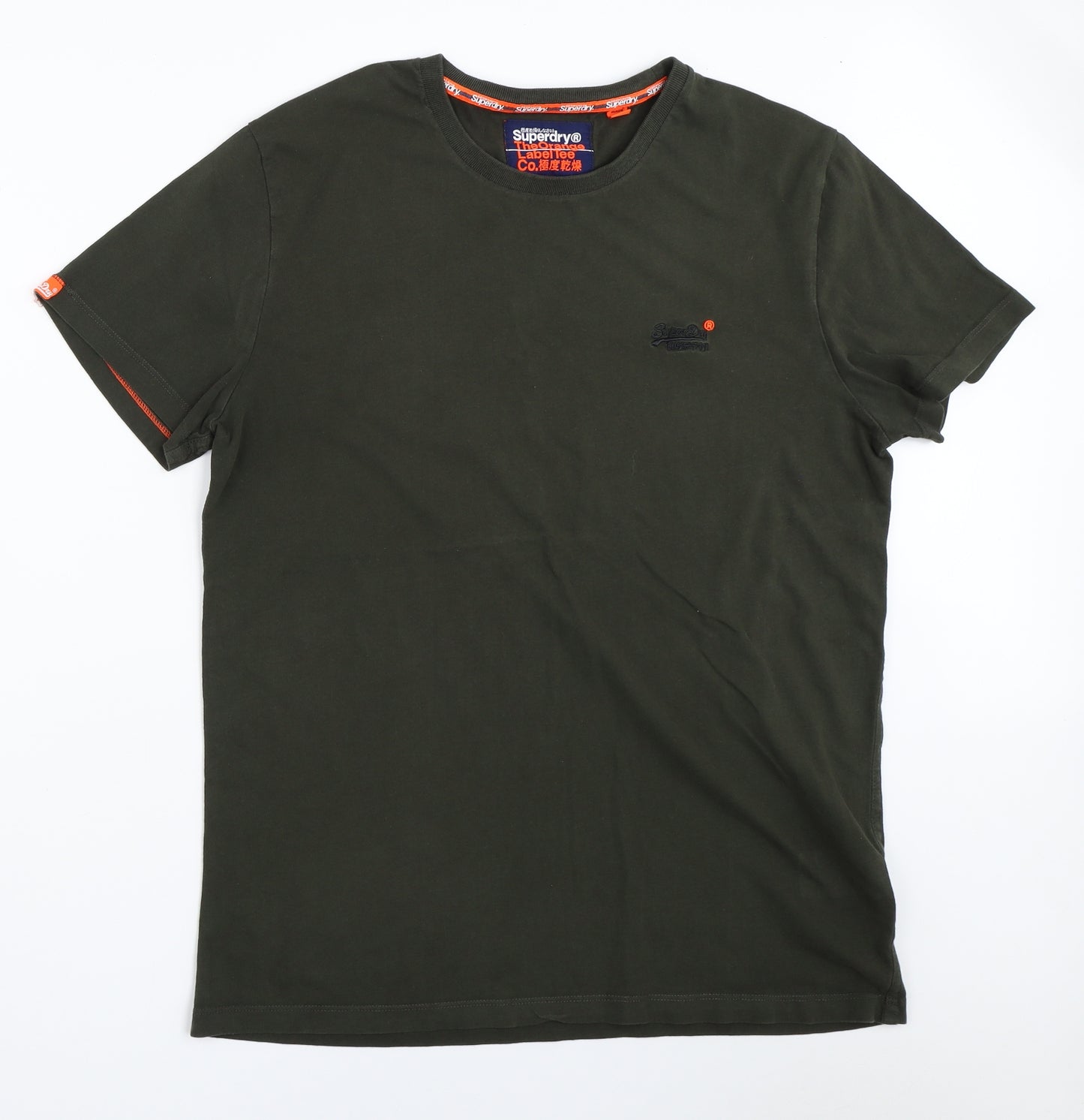 Superdry Mens Green    T-Shirt Size 2XL