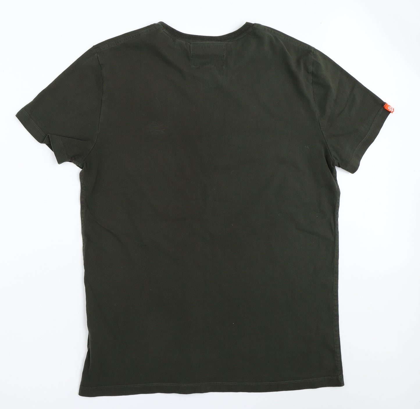 Superdry Mens Green    T-Shirt Size 2XL