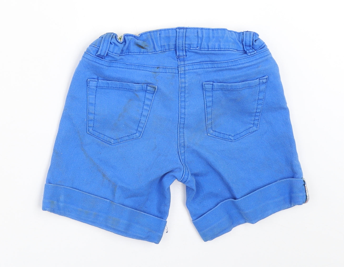 Mini Boden Girls Blue   Hot Pants Shorts Size 8 Years