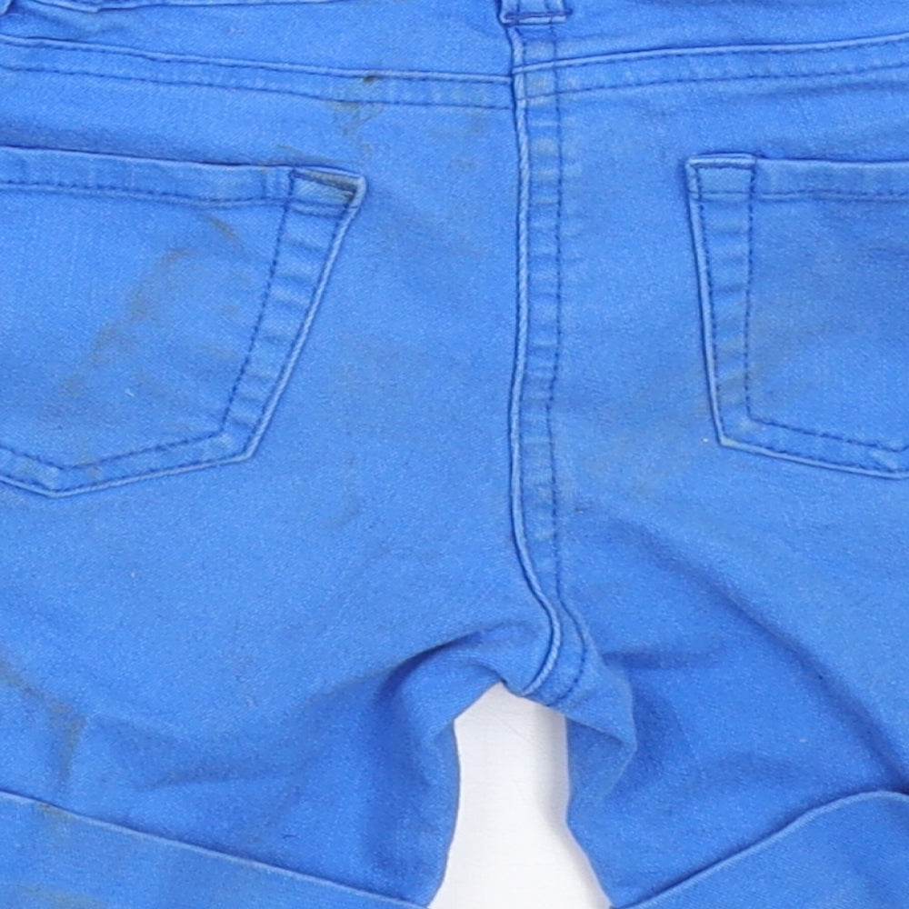 Mini Boden Girls Blue   Hot Pants Shorts Size 8 Years