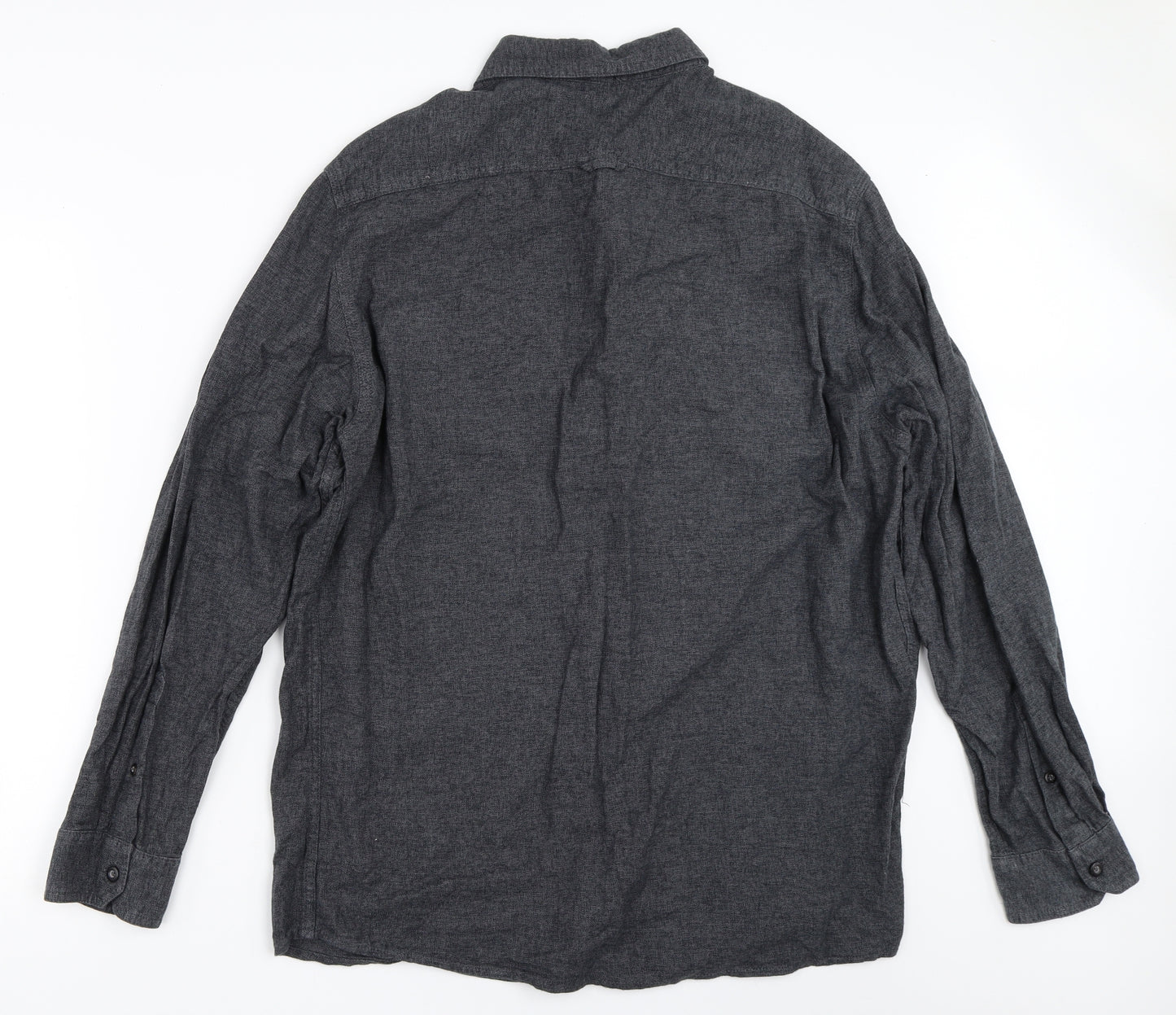 George Mens Grey    Button-Up Size XL