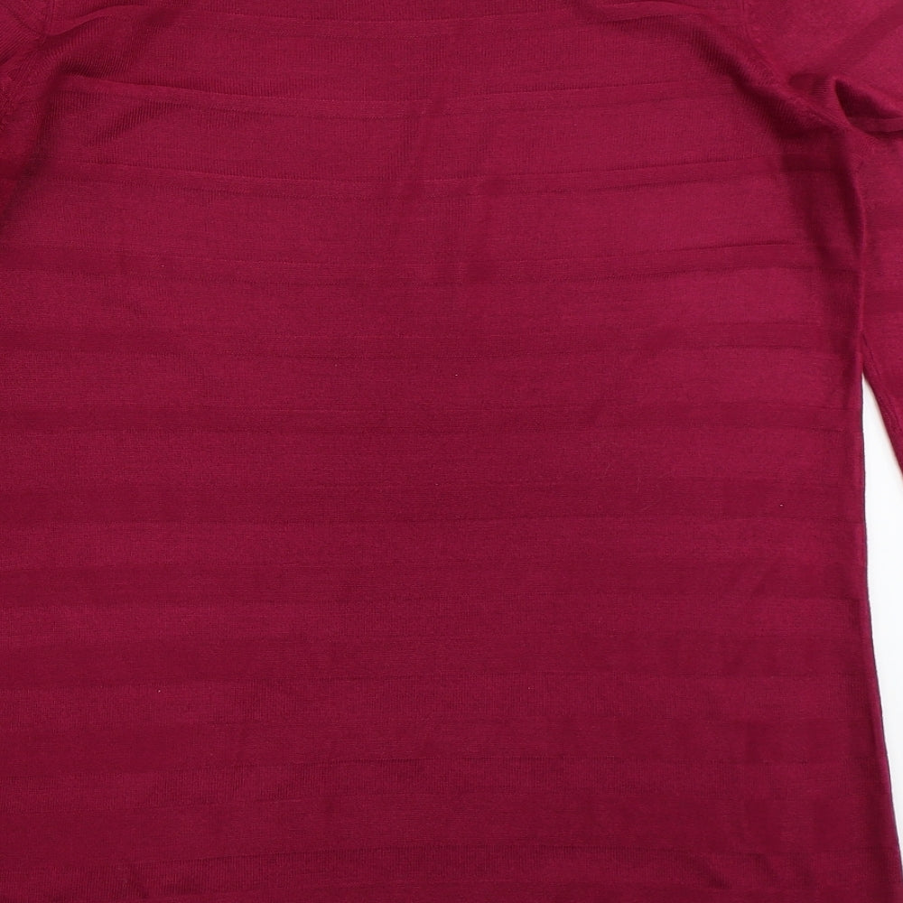 Marks and Spencer Womens Purple   Pullover Jumper Size 12