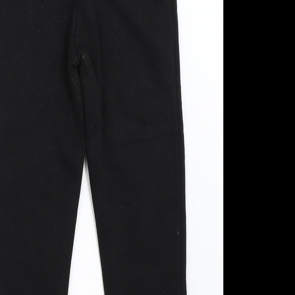 Matalan Girls Black   Jogger Trousers Size 5 Years