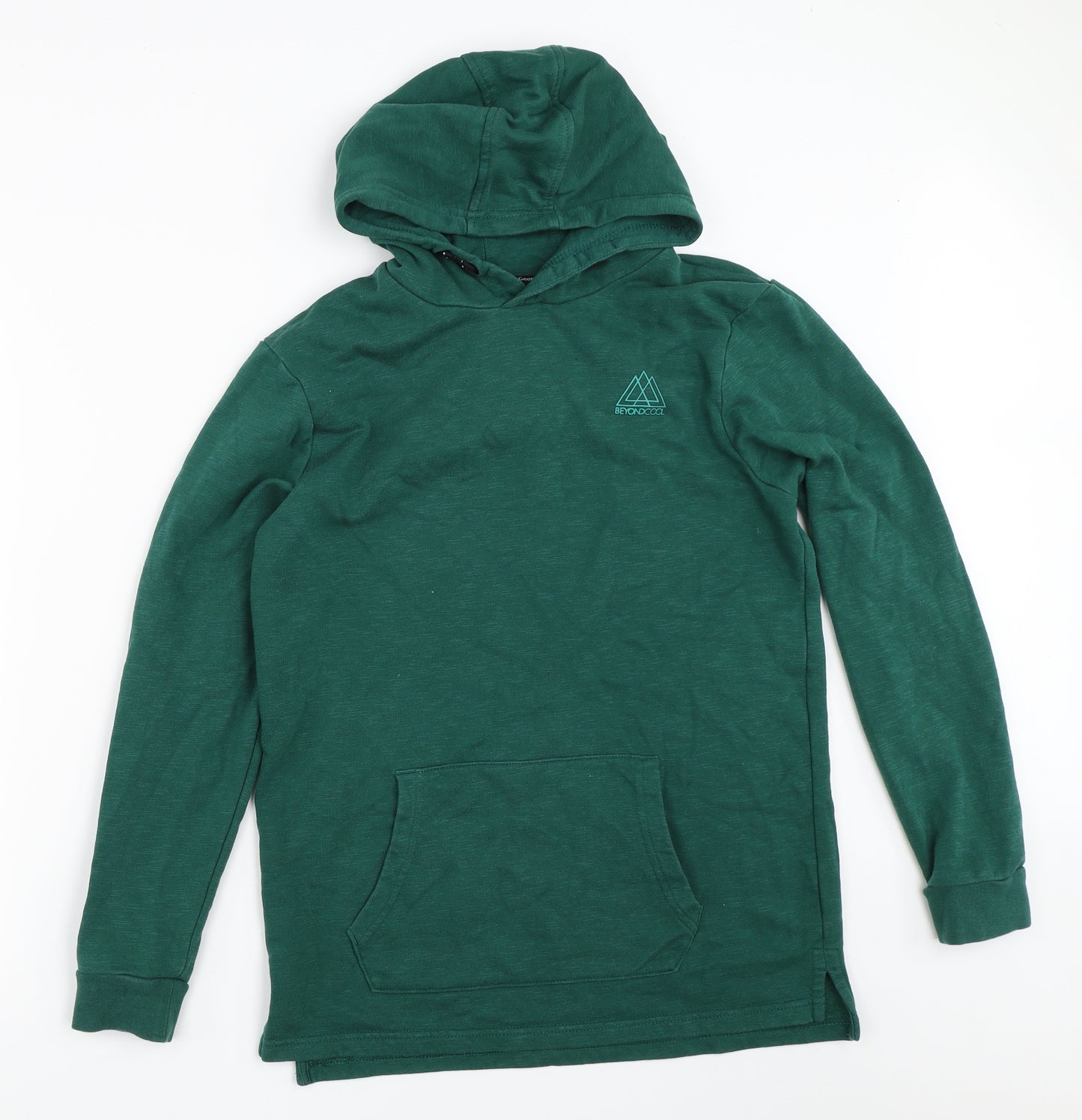 George Boys Green   Pullover Hoodie Size 13-14 Years