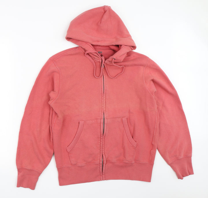 Uniqlo Womens Pink   Full Zip Hoodie Size S