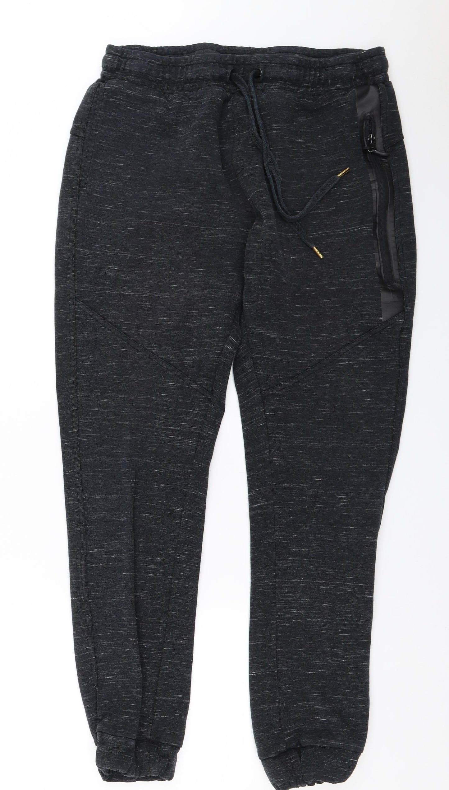 Kyodan Mens Black   Jogger Trousers Size L L30 in