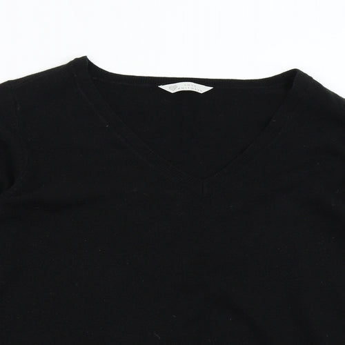 BHS Mens Black  Knit Pullover Jumper