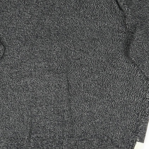 NEXT Mens Grey  Knit Pullover Jumper Size XL  - Snowman