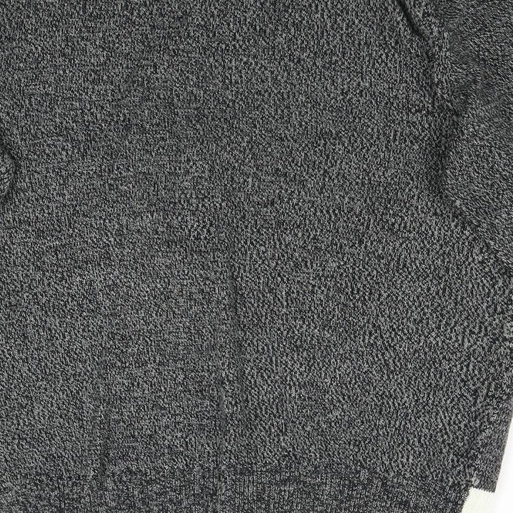 NEXT Mens Grey  Knit Pullover Jumper Size XL  - Snowman