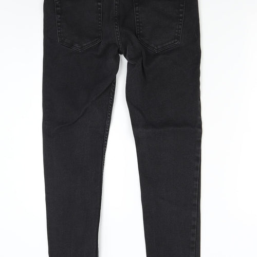NEXT Mens Black  Denim Skinny Jeans Size 34 L31 in