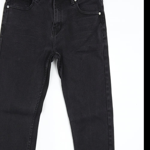 NEXT Mens Black  Denim Skinny Jeans Size 34 L31 in