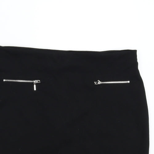 Matalan Womens Black   Mini Skirt Size 12