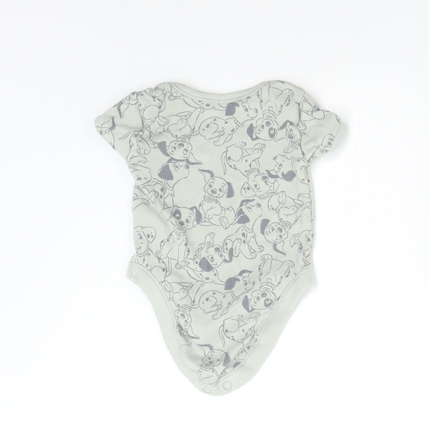 George Baby Green   Babygrow One-Piece Size 0-3 Months  - Disney 101 Dalmatians