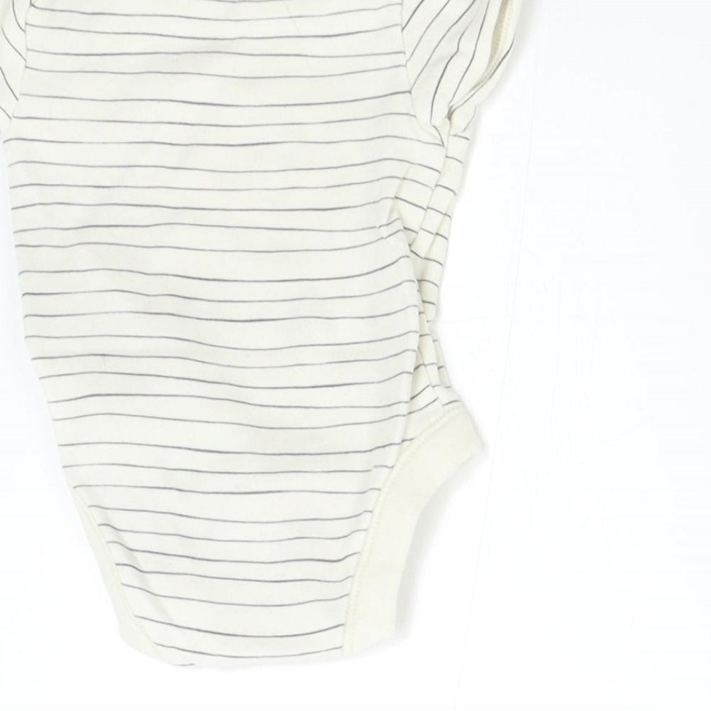 George Baby Beige Striped  Babygrow One-Piece Size 0-3 Months  - Disney 101 Dalmatians