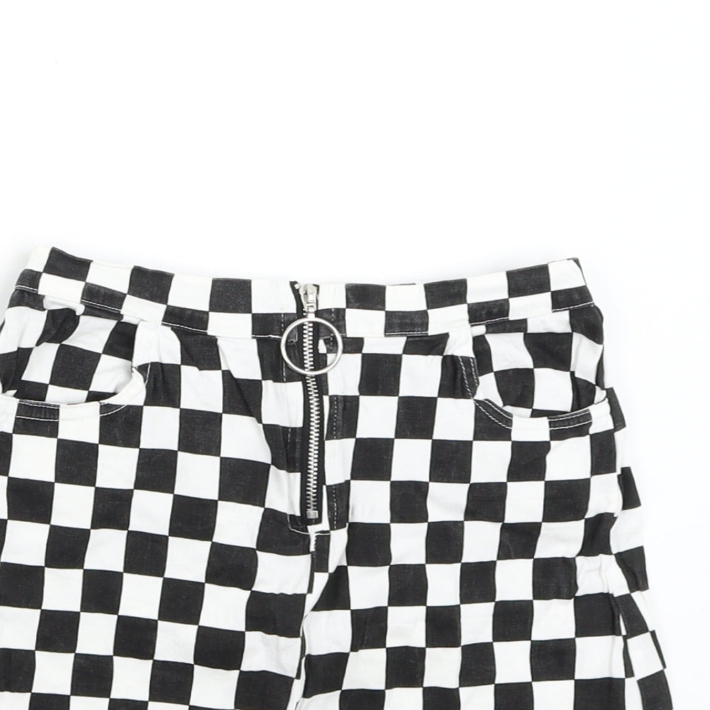 SheIn Girls Multicoloured Check  Mini Skirt Size 11-12 Years