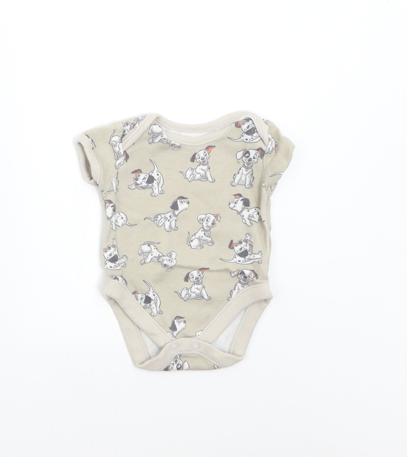 George Baby Brown   Babygrow One-Piece Size 0-3 Months  - Disney 101 Dalmatians